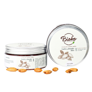 Crema de cuidado capilar Karité y Almendra Dulce 200ml